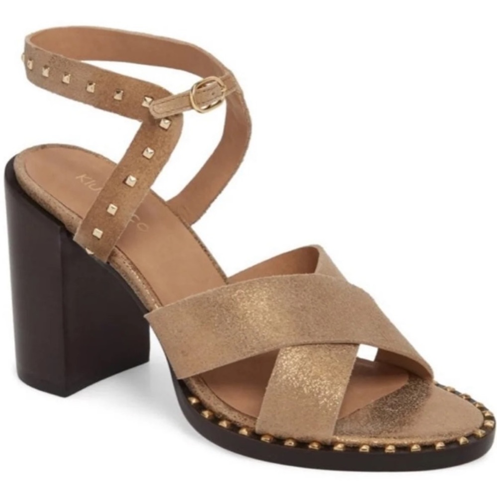 Suede  Ankle Strap Sandal Size 6M